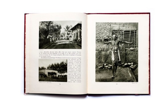 Title: La France Lointaine. Afrique Occidentale Française Photographer(s): Unknown Designer(s): Writer(s): Pierre Mille Publisher: Horizons de France. Paris 1930 Pages: 56, stated 261-316 Language: French ISBN:  Edition: This is volume 19 in a series of books ‘Le Visage de la France’. about the country and its colonies. Some of those volumes (maybe all of them) were published earlier in a magazine format. Dimensions: 24.5 x 33 cm Country: Madagascar