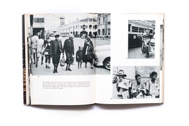 Title: South Africa in Transition Photographer(s): Dan Weiner Designer(s): Writer(s): Alan Paton Publisher: Charles Schribner's Sons, New York 1956 Pages: 98 Language: English ISBN: Library of Congress Number 56-10204 Dimensions: 22 x 29 cm Edition: Country: South Africa